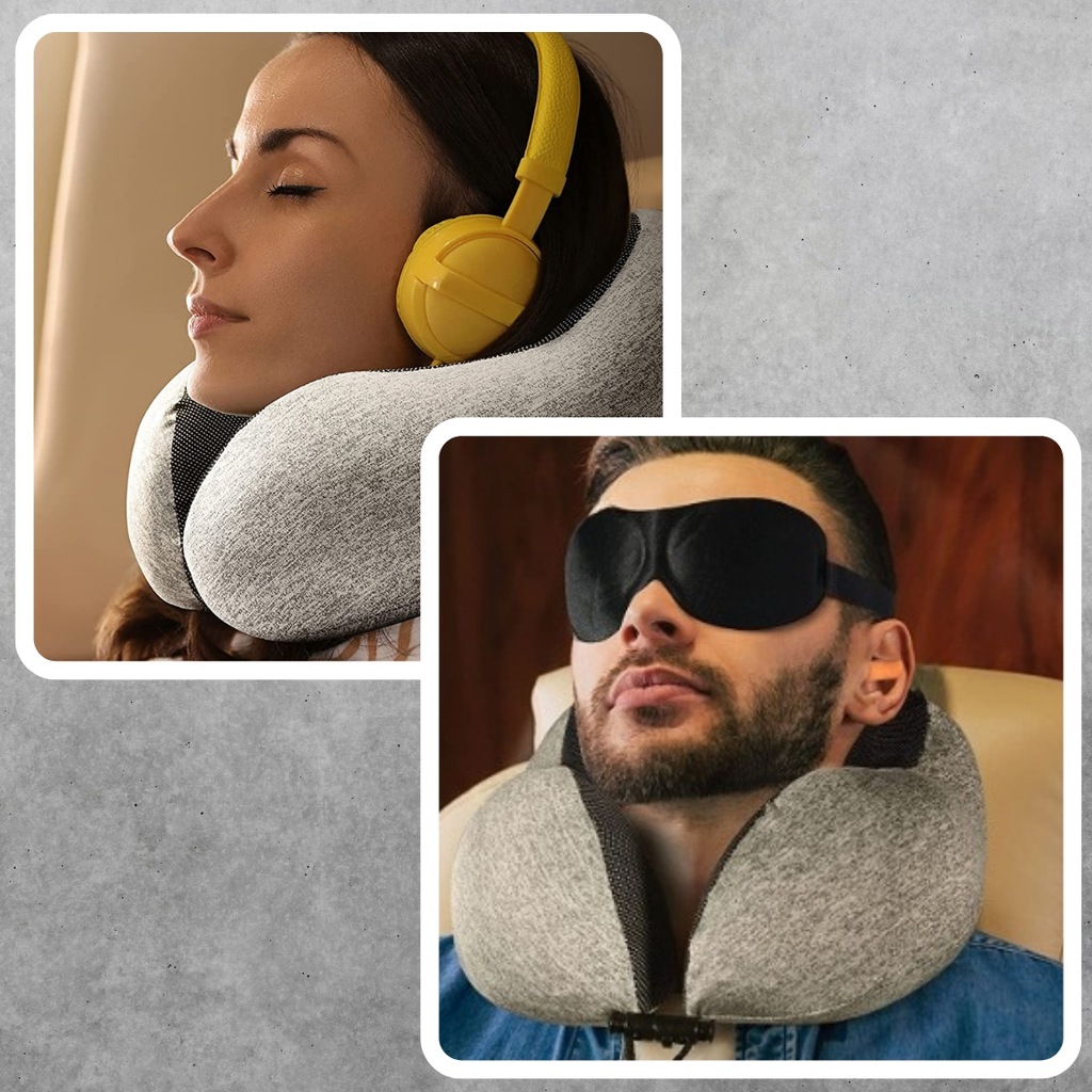 PODUSZKA PODRÓŻNA ROGAL POD SZYJĘ MEMORY TURYSTYCZNA DO SAMOLOTU 3D Stan opakowania oryginalne