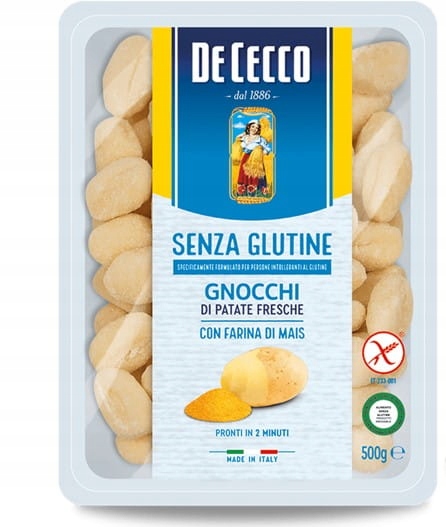 Levně 5 x bezlepkové noky Senza Glutine 500 g De Cecco
