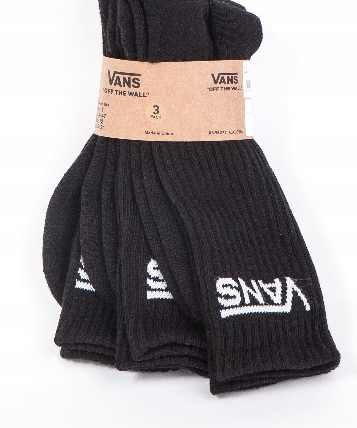 

Skarpetki Vans Classic Crew V00XSEBLK Black