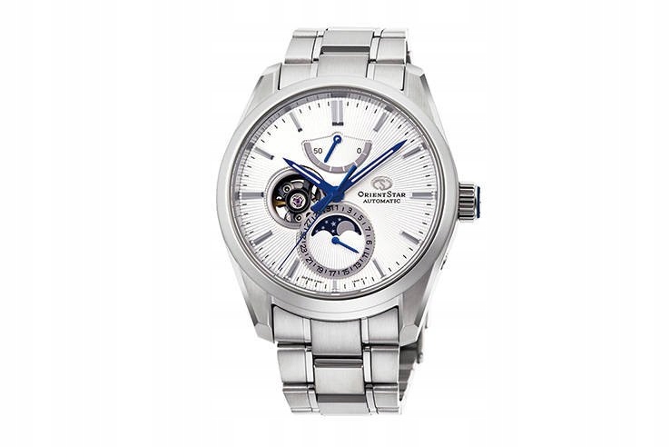 Mechanické hodinky Orient Star Moonphase Pearl RE-AY0002S00B 41.0mm 10ATM