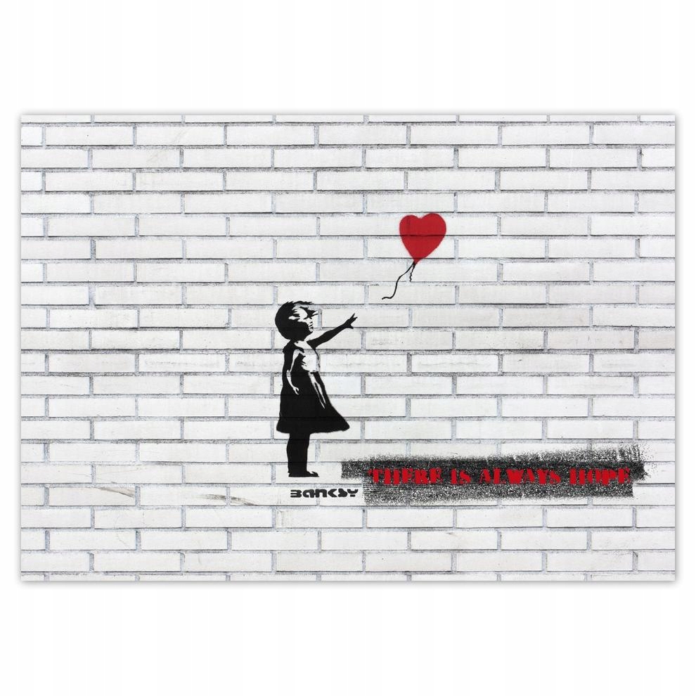 

Naklejki 70x50 Theres always hope Banksy