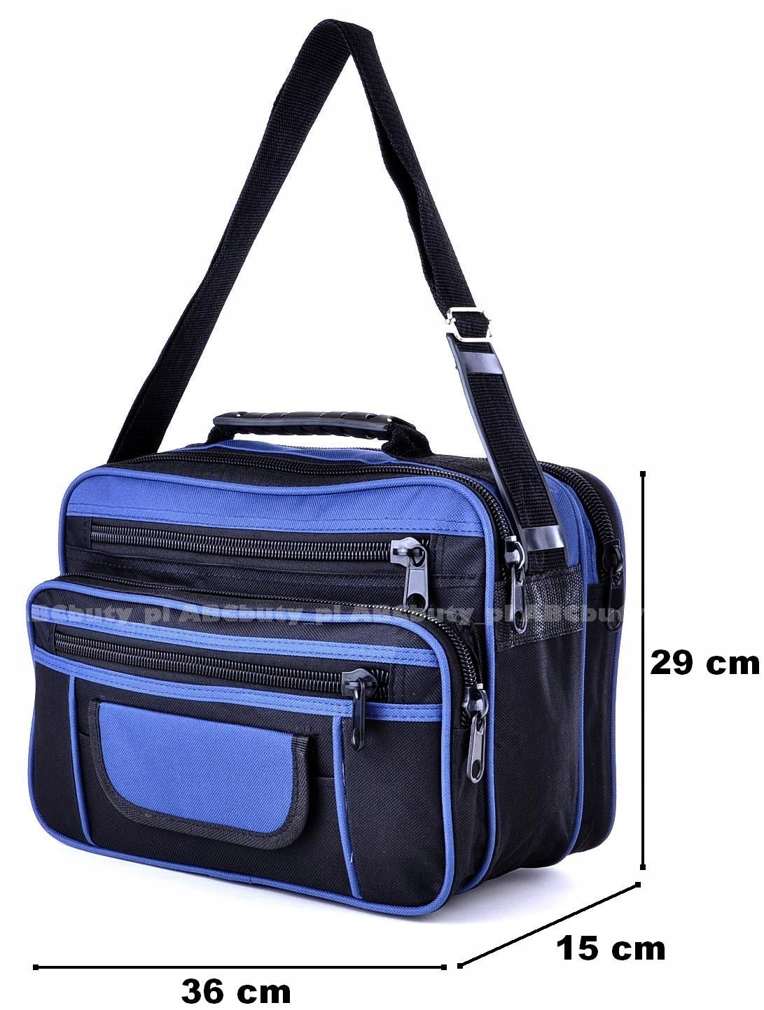 G1-89 PRZEWIESZKA MĘSKA PASEK NA RAMIĘ PROWIANT 16 Wzór dominujący bez wzoru