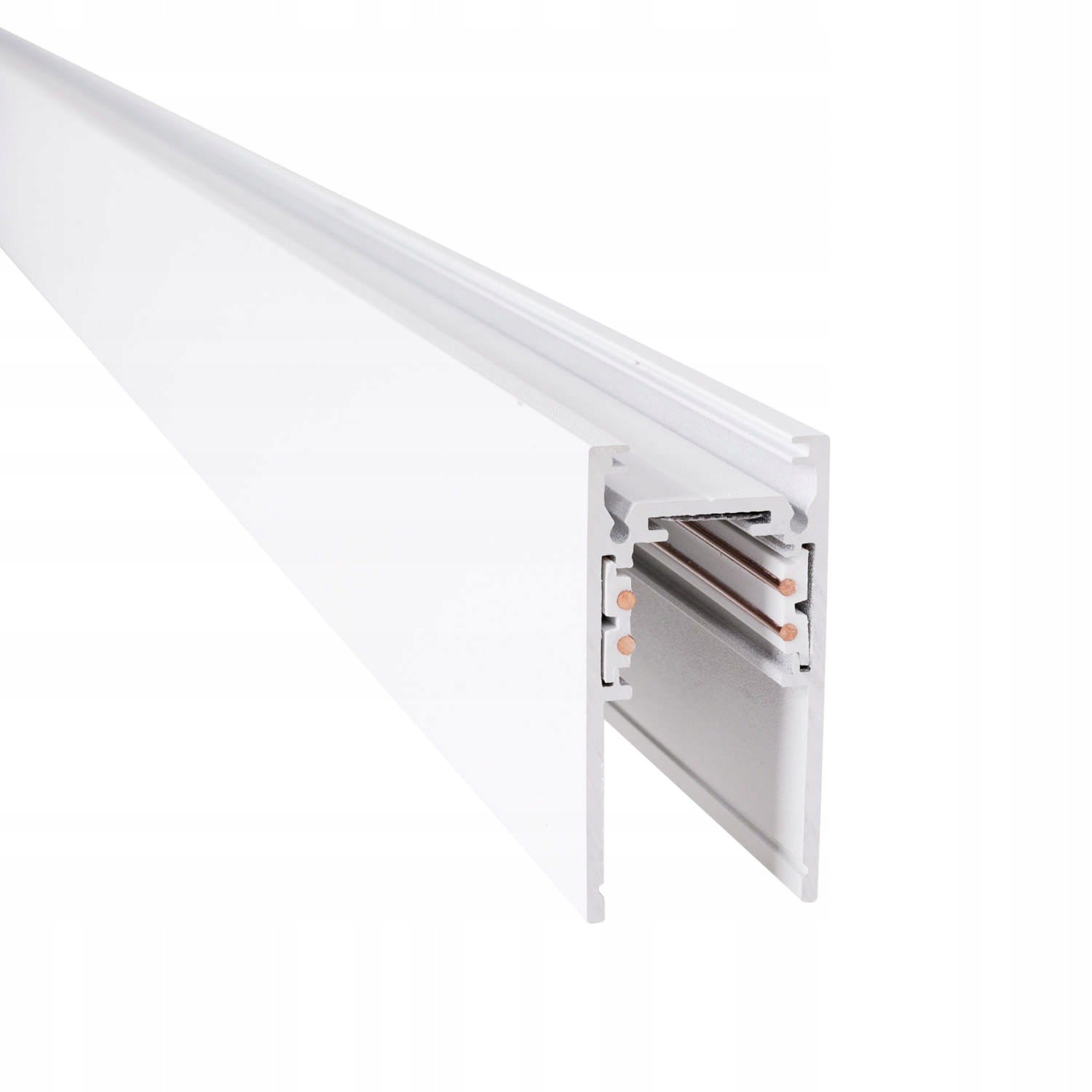 Osvětlovací lišta Vysoká 100 cm Bílá Hliník Magnetic Mec MaxLight