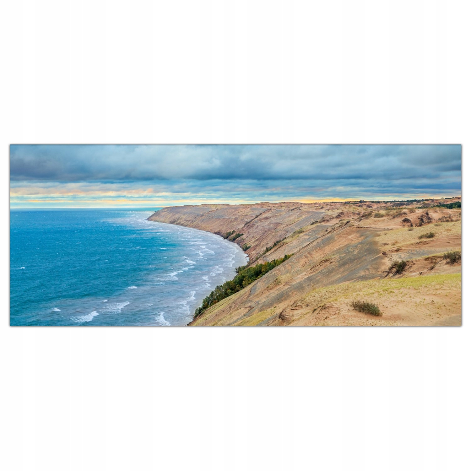 

Obraz na szkle Foto Plaża Wybrzeże Morze 125x50
