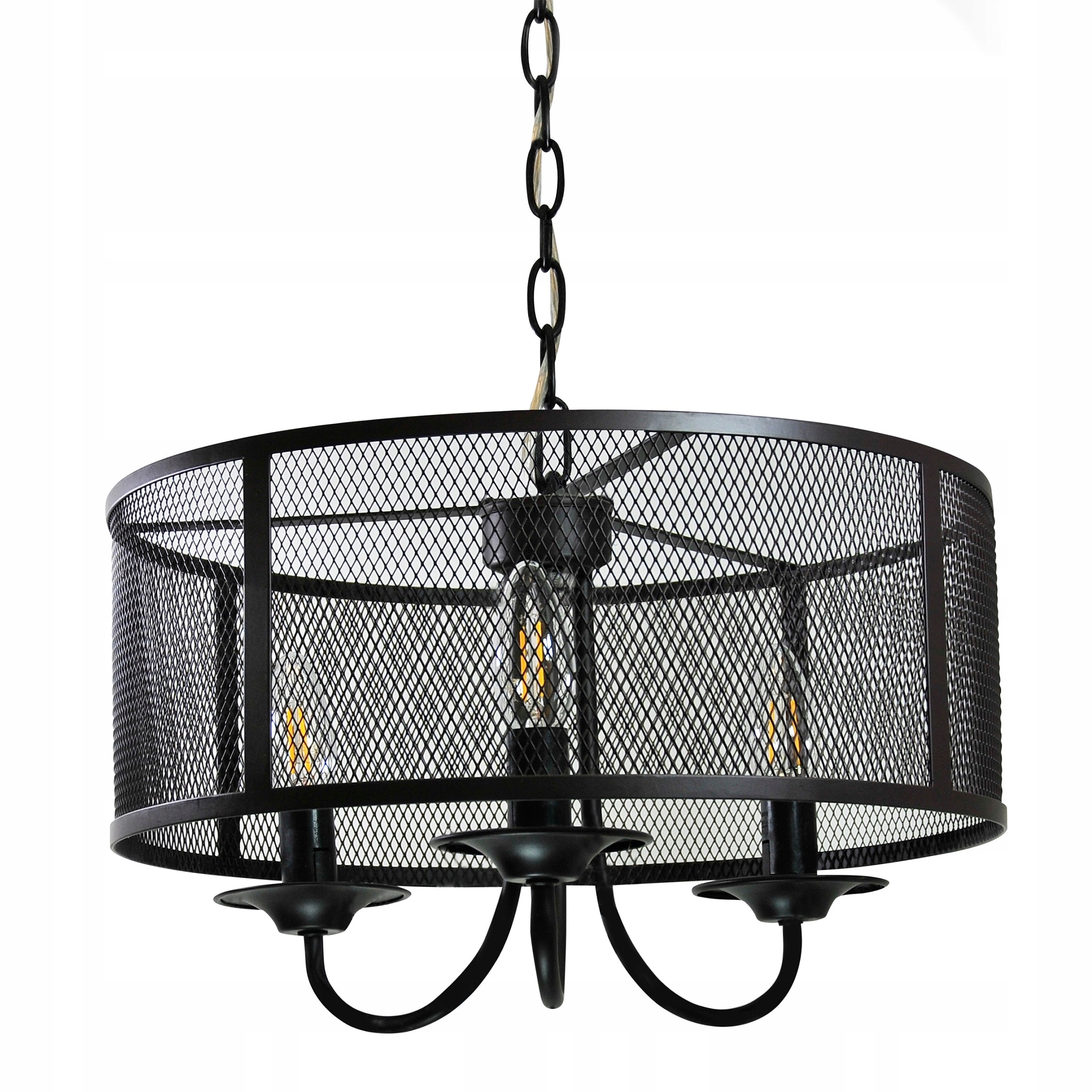 

Zwis sufitowy lampa 3xE14 łańcuch czarny Hq Polux