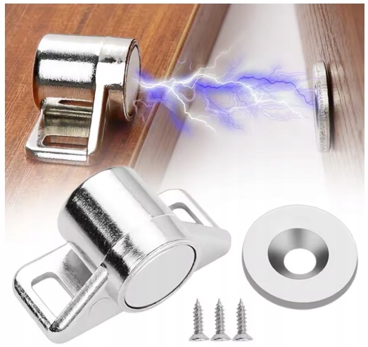 ZAMEK MEBLOWY ZATRZAS MAGNETYCZNY ZATRZAS DO SZAFEK BLOKADA ZABEZPIECZENIE