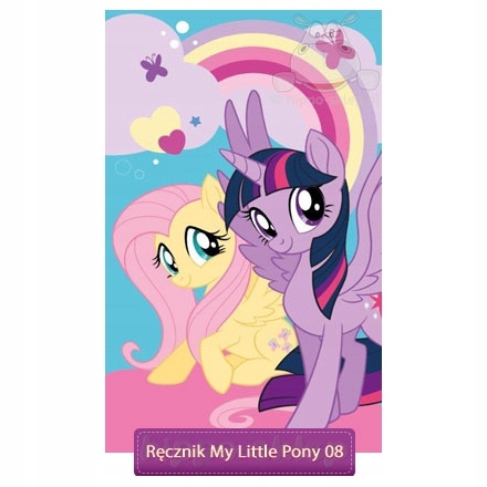 

Ręcznik do przedszkola 50x30 my little pony