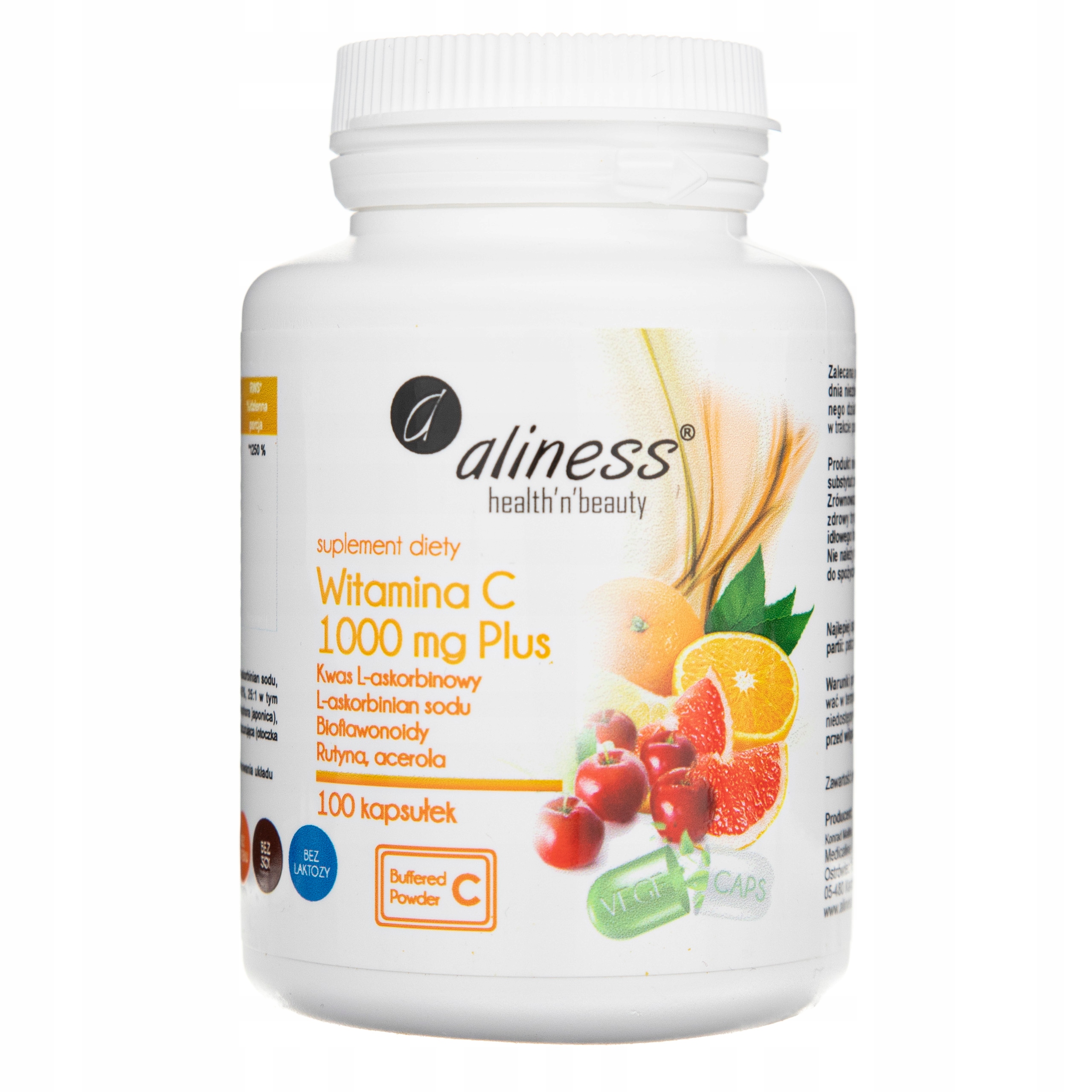

Witamina C1000 Aliness *naturalna* Acerola, Rutyna