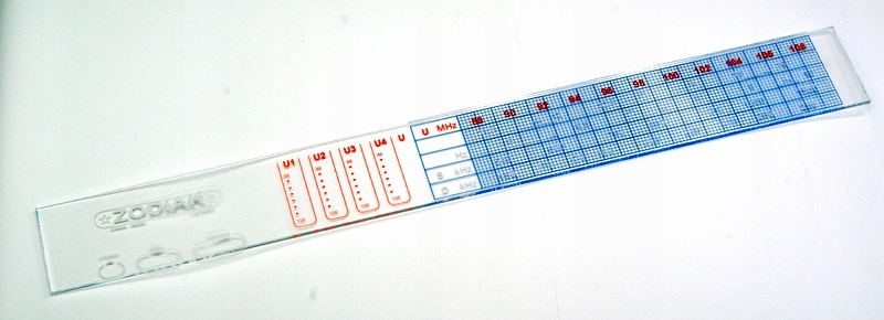 

Unitra ZODIAK-skala 87,5-108 MHz