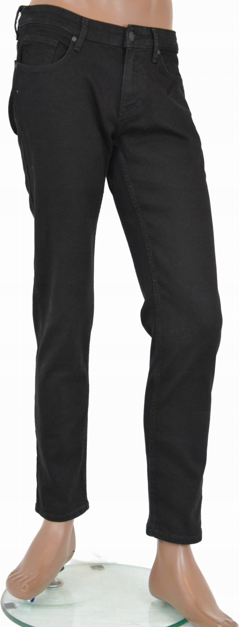 JEANSY MĘSKIE CZARNE VENTANA 970-062 BAWEŁNA + ELASTAN PREMIUM R. 34/32 Model Spodnie Jeansy Męskie Modne i Wygodne