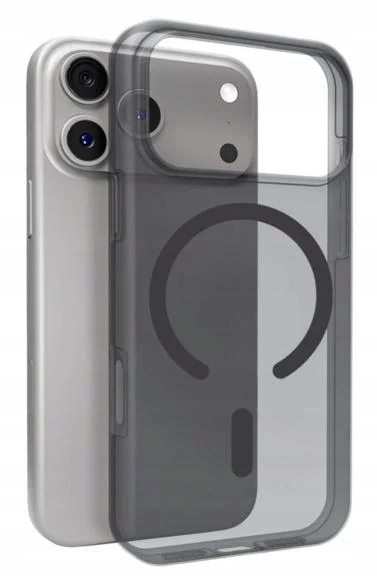 Etui silikonowe Puro Daylight kompatybilne z Magsafe na iPhone 17 Pro - pół