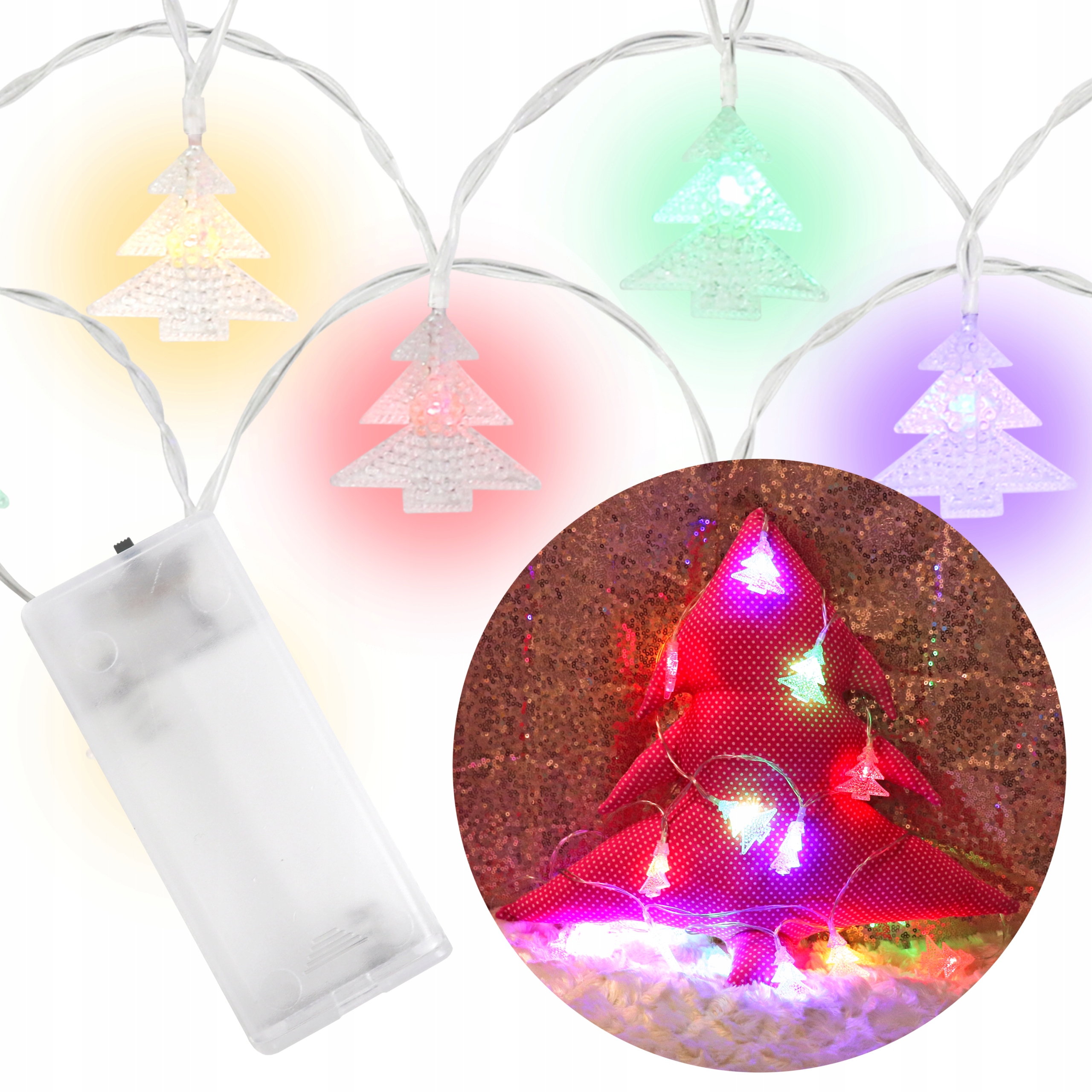 

Lampki Choinkowe Led Choinki Multicolor Na Święta