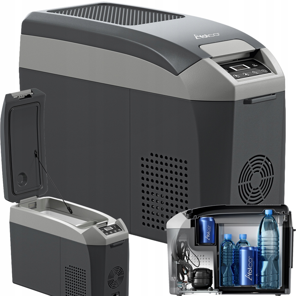 Lodówka Turystyczna Kompresorowa Do Auta Yolco ARC18 16L Tryb Turbo Pasek