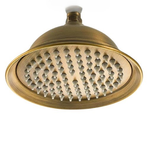 Okrúhla Sprchová Dážďovka Dážďová sprcha Retro Mosadz