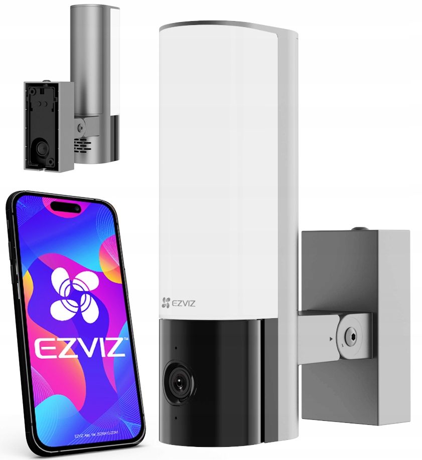 WiFi nástenná kamera Ezviz EL3 s Led lampou Rozpoznávanie tabuliek