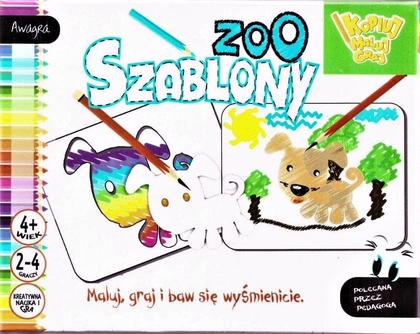 Maluj i graj - szablony zoo /Fan