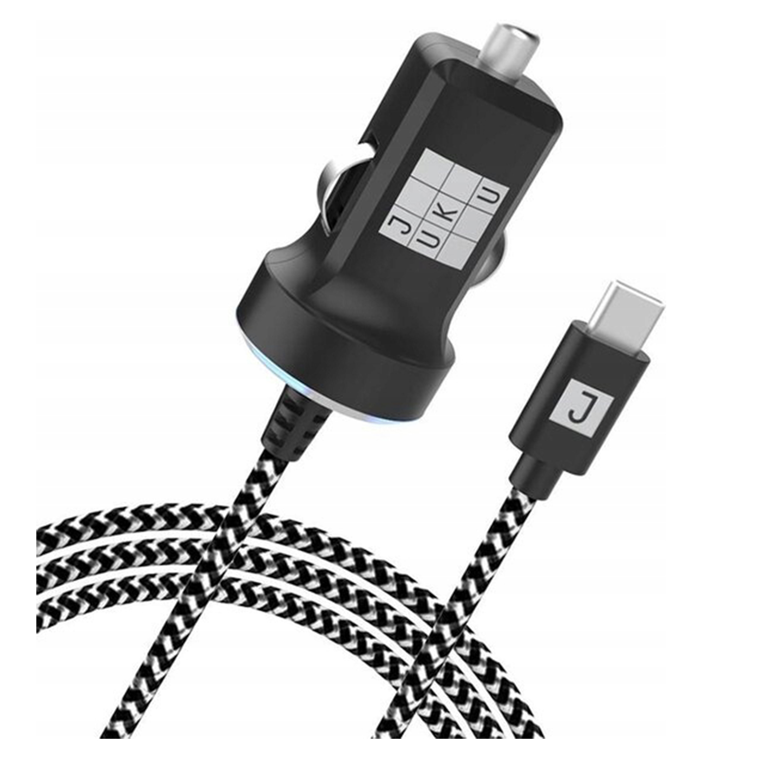 

Ładowarka samochodowa Juku z kablem Usb C 1,2m 12W