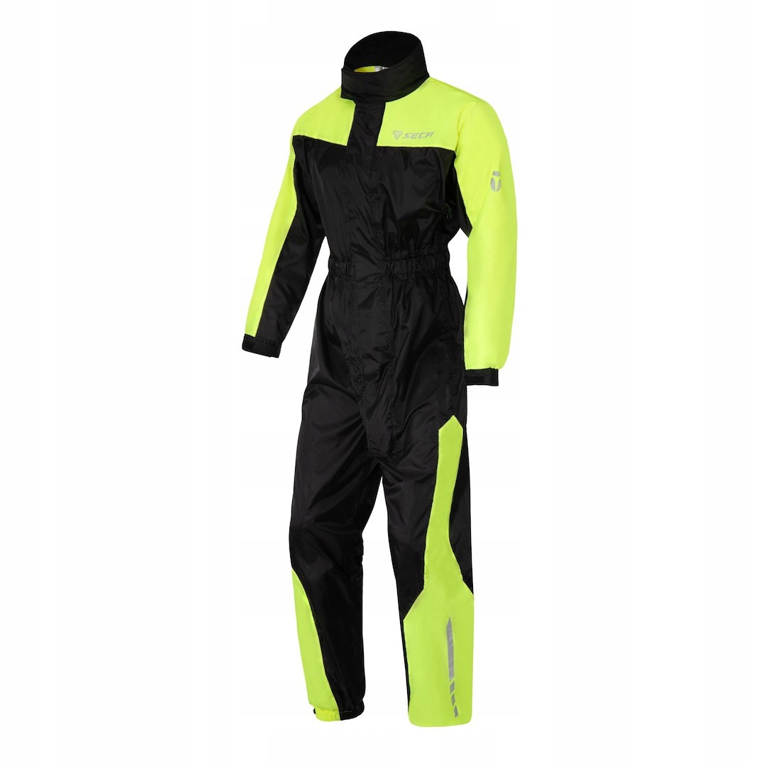 Seca Dažďová Kombinéza Monsun Evo Čierna/fluo Yellow 3XL