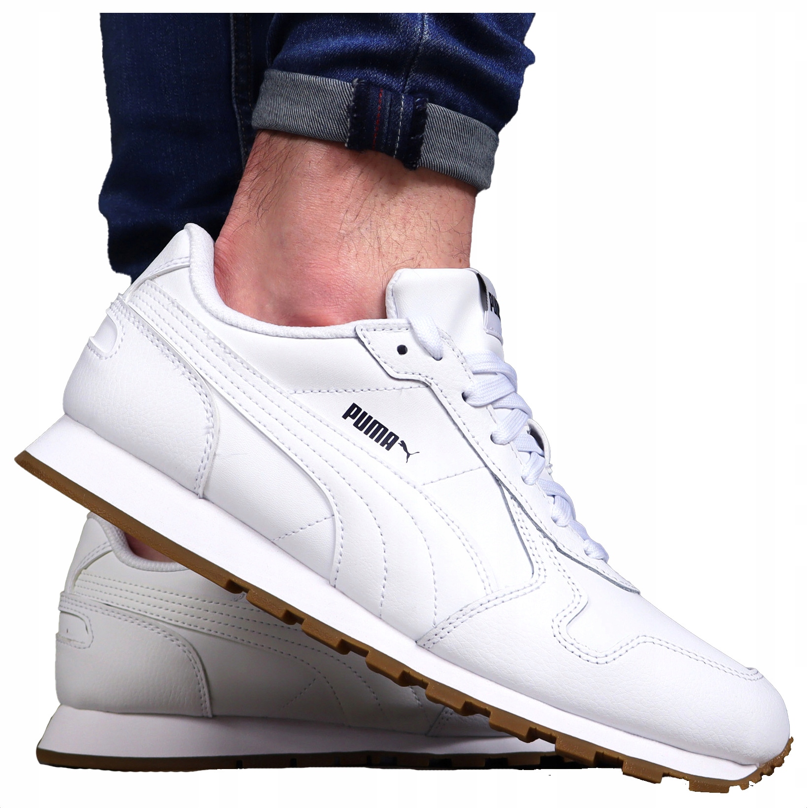 Sportovní Boty Puma St Runner Full L kožené, pohodlné pro každodenní nošení, velikost vel.