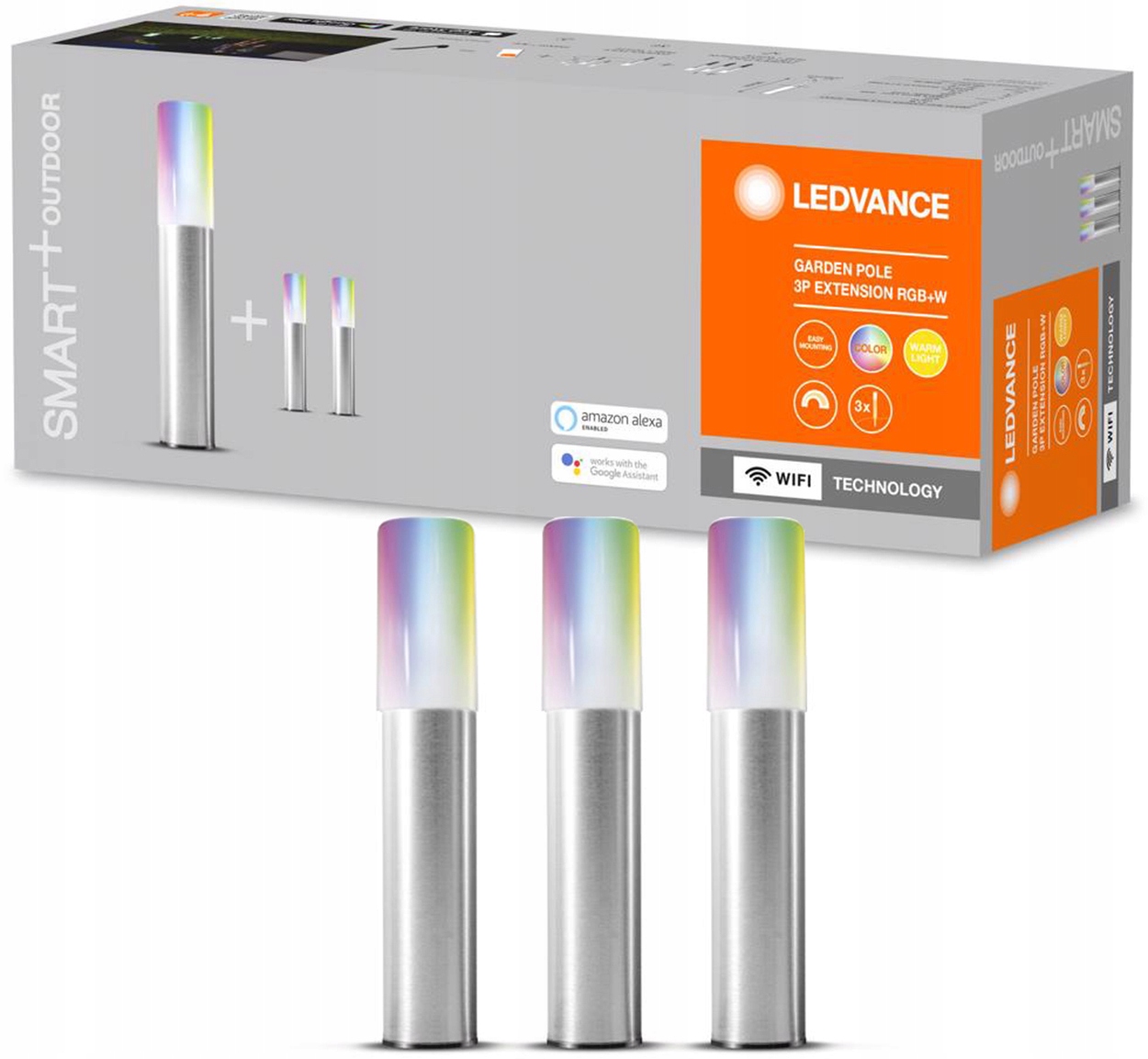 LEDVANCE GARDENPOLE 3P SMART+ ROZSZERZENIE LAMPY OGRODOWEJ SŁUPKI