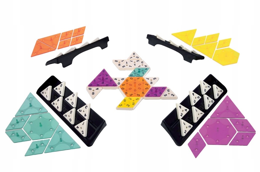 Gra Rodzinna Logiczna Liczbowa Triominos 0532