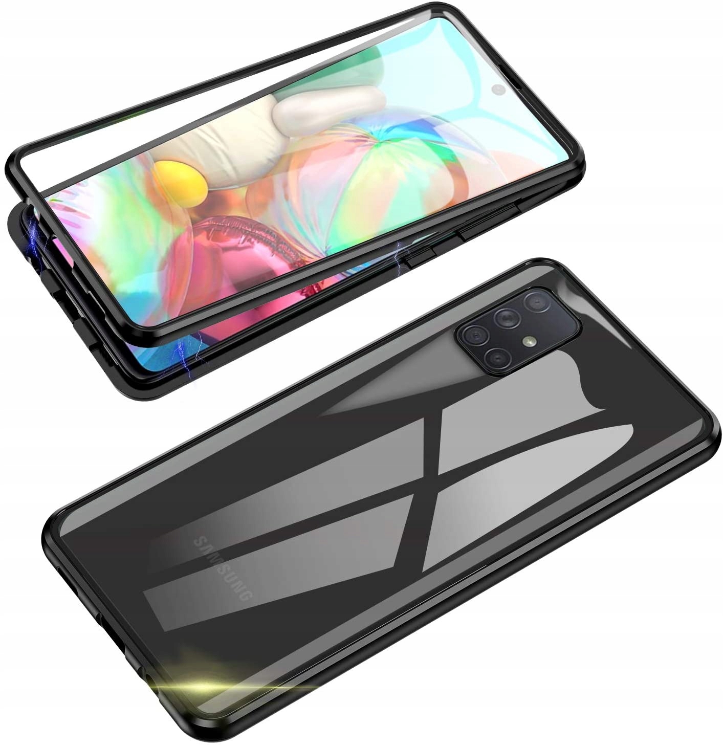 

Etui ze szkłem Magnetic 360° do Samsung Galaxy A51