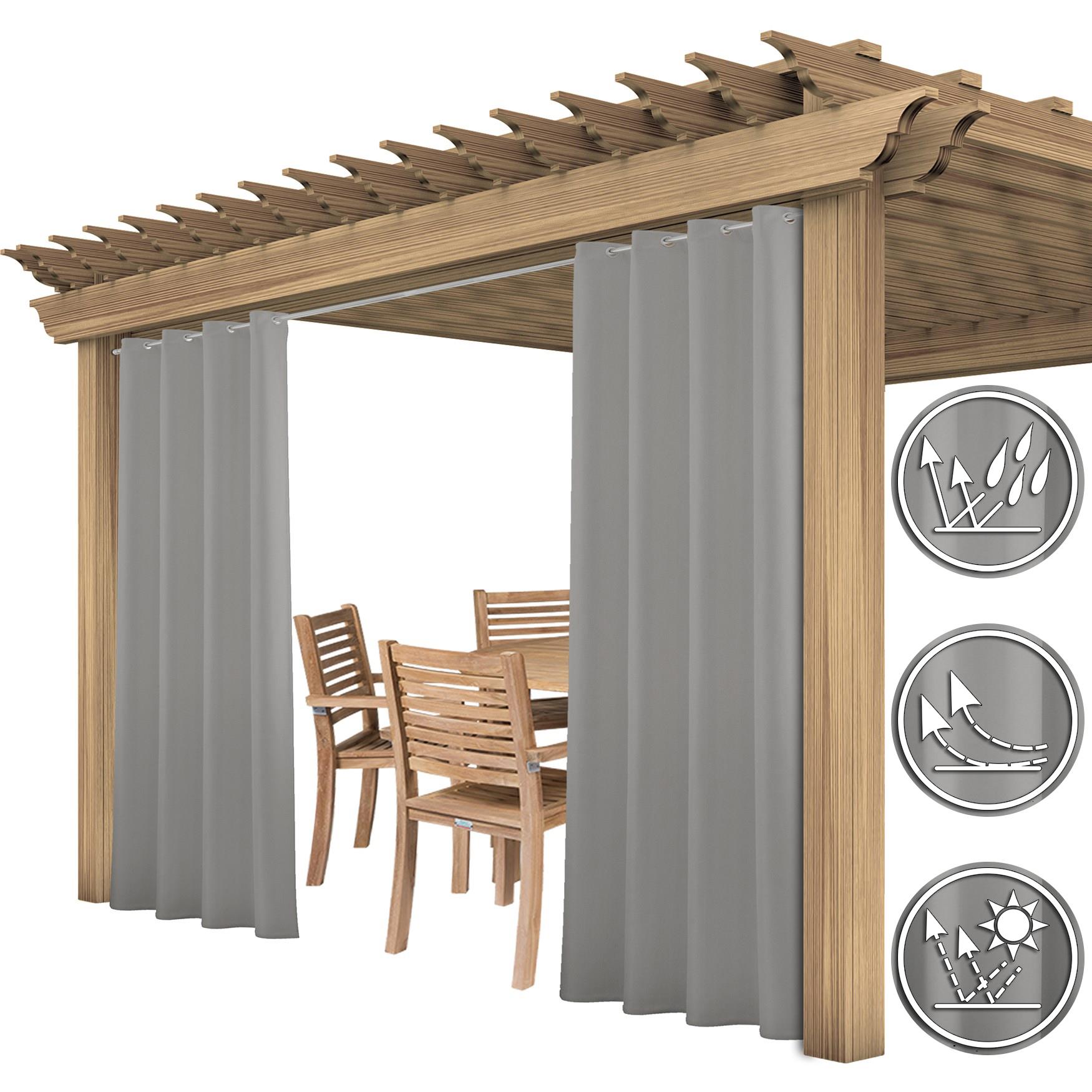 ZASŁONY OGRODOWE 155x200 DO ALTANY TARASU OGRODU