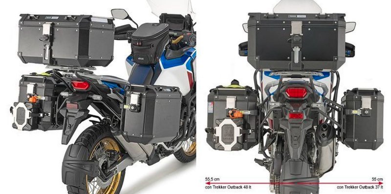 Kappa Rošt Bočných Kufrov Honda Crf 1100L Africa Twin Adv Sports (20-22)