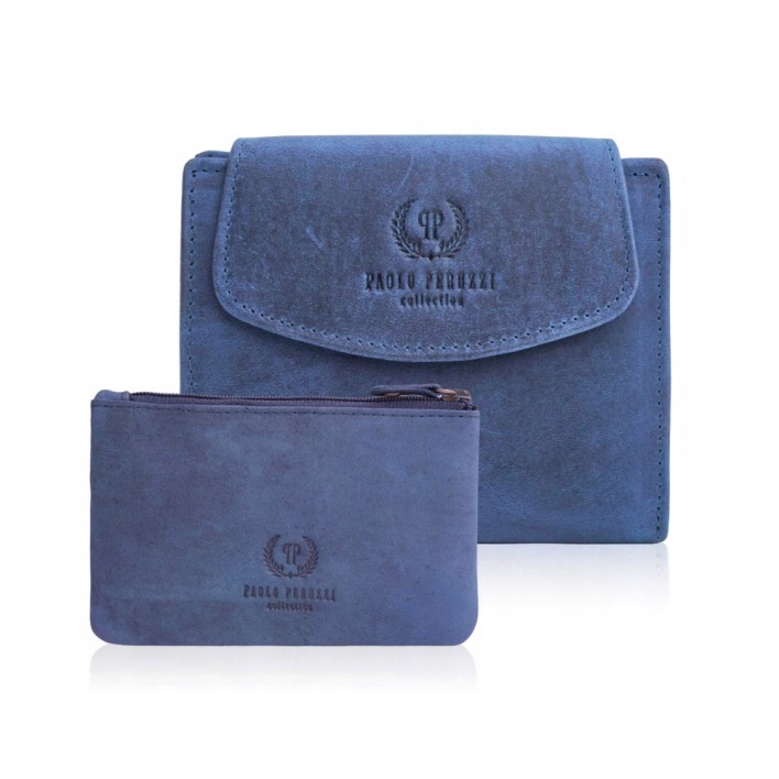 Dámská kožená peněženka Rfid pouzdro na kožené klíče dárková sada