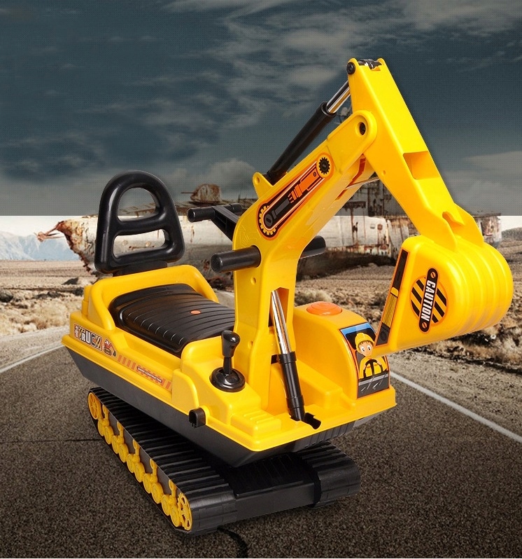 JEŹDZIK ŁADOWARKA KOPARKA RUCHOME ELEMENTY 0989 Materiał plastik