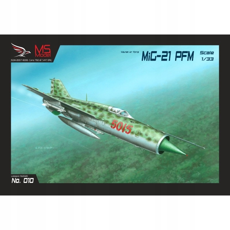 Ms Model 010 MiG-21 Pfm 1:33