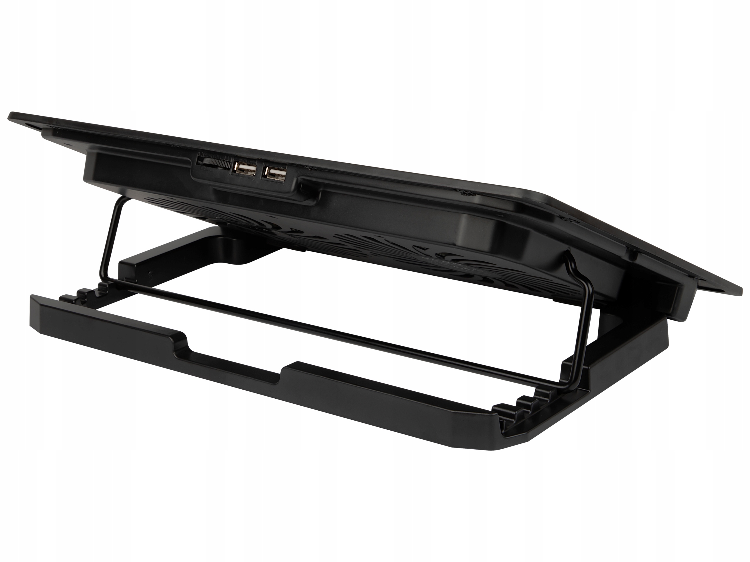 PODSTAWKA PODKŁADKA CHŁODZĄCA LAPTOP 12-17 LED REGULOWANA 2 WENTYLATORY USB Kod producenta 66-364