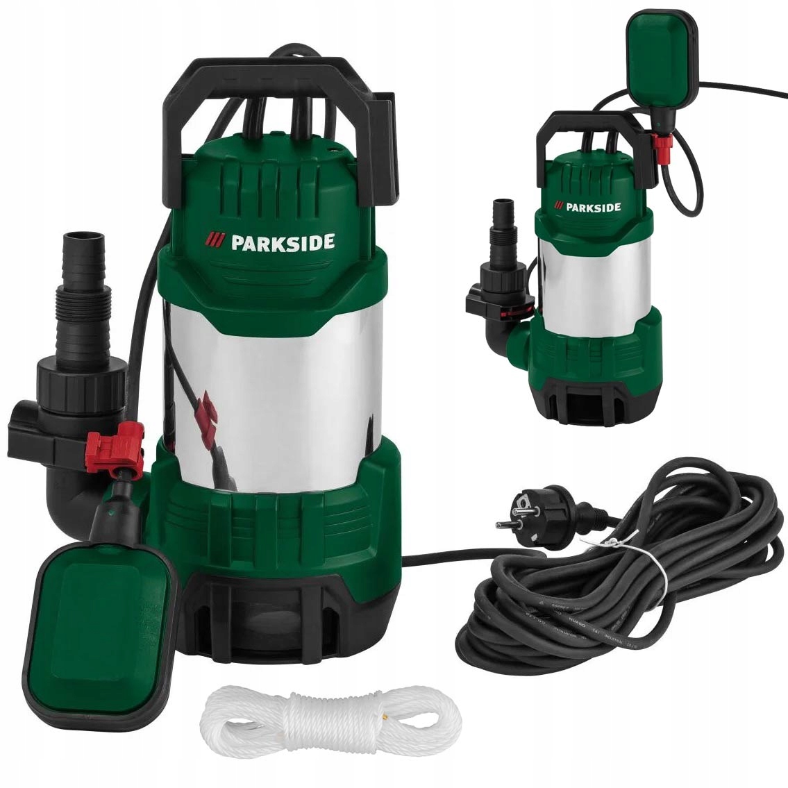 Ponorná Pumpa Na Špinavou Vodu Parkside Petps A1 1100 W Plovák