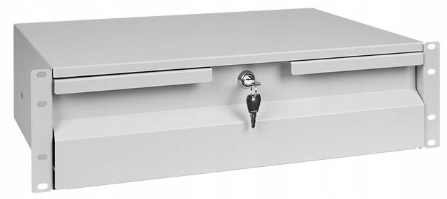 Šuplík pro 19'' Rack skříně Spacetronik 3U Šedá