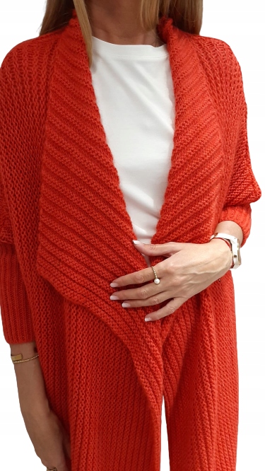 Cocomore Kardiganový svetr Červený