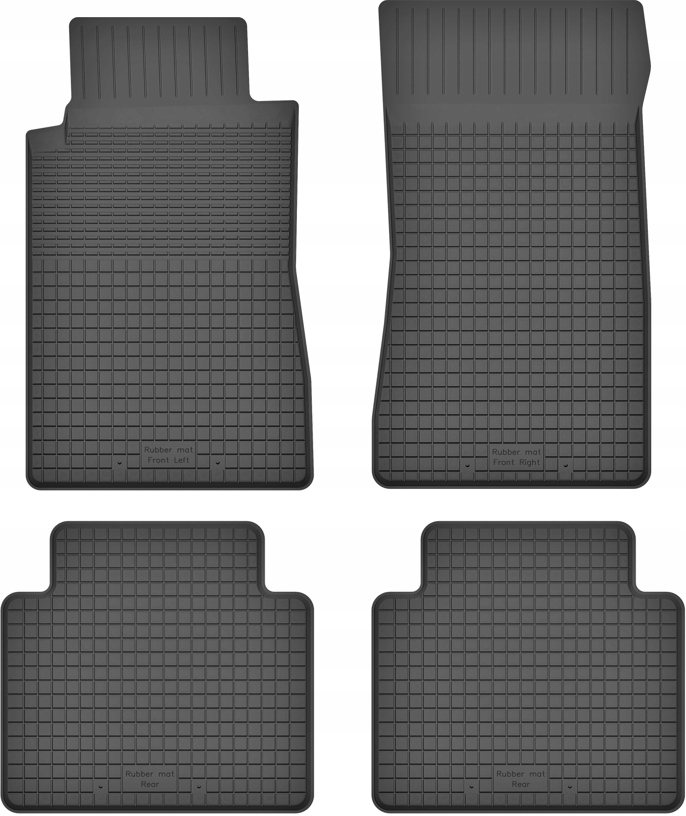 

Dywaniki gumowe korytka do Nissan Patrol Y60 88-98