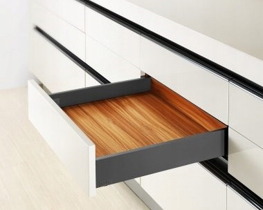 

Szuflada niska antracyt H88 500 mm Amix Slim Box
