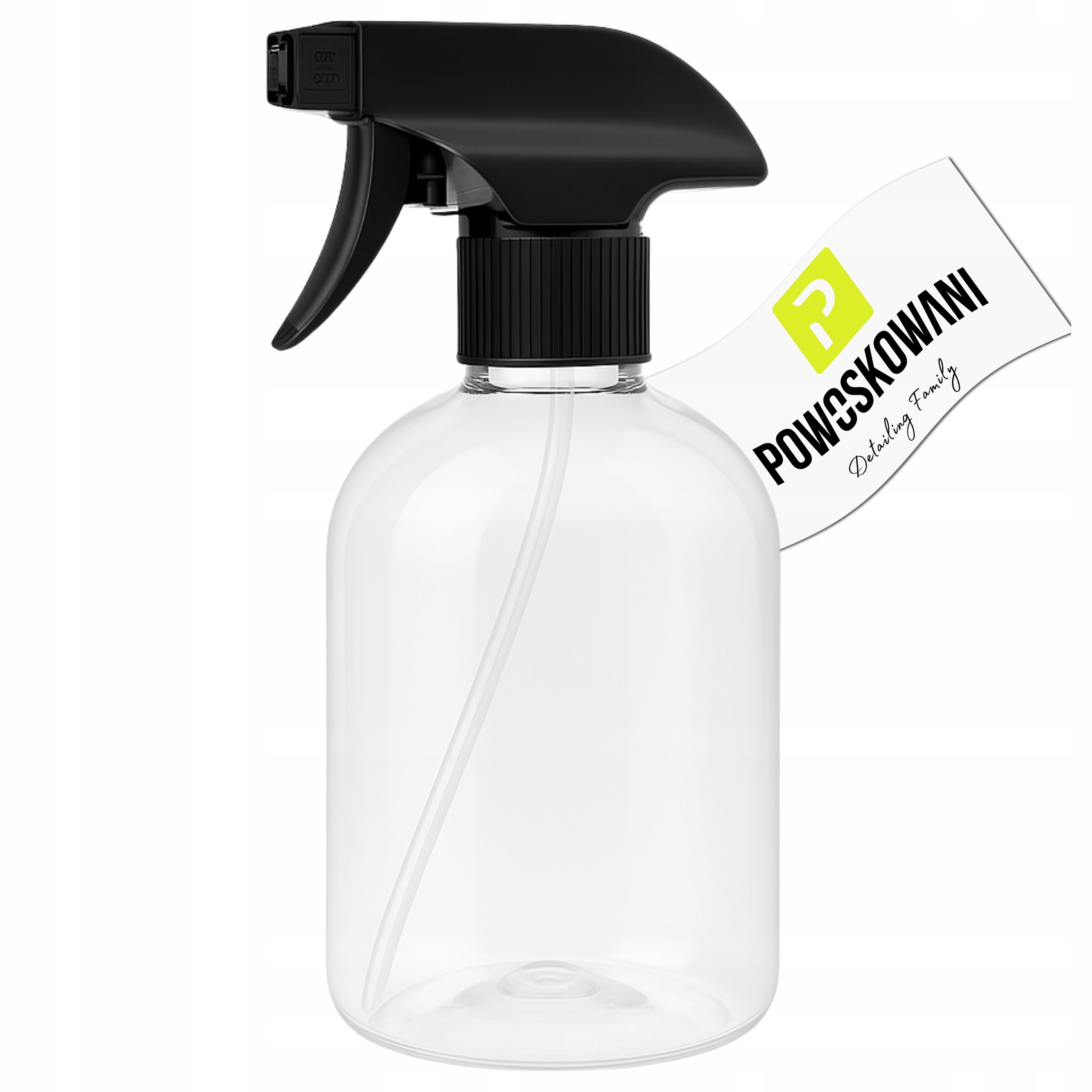 Butelka Pet z atomizerem spryskiwaczem odporna na chemię 500 ml Do Apc Qd