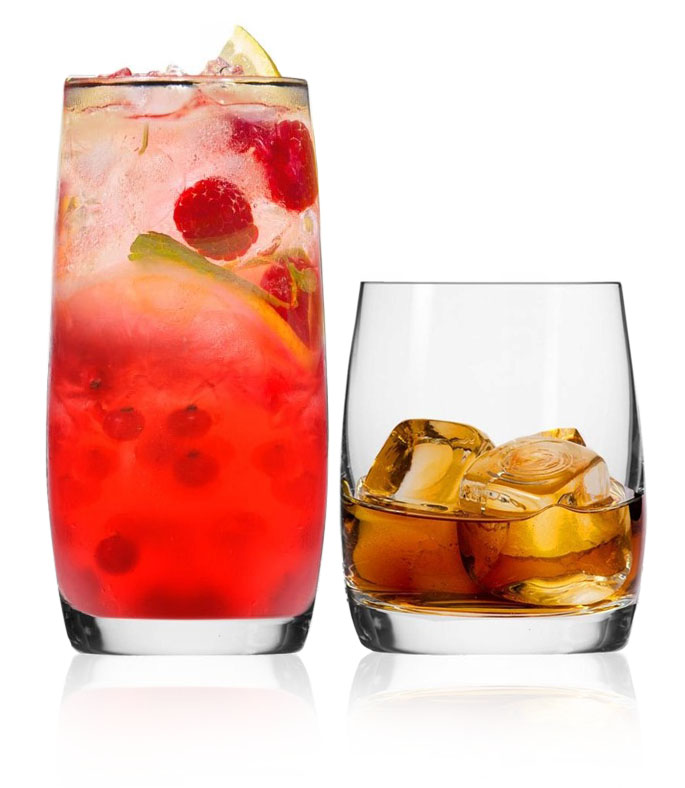 

Krosno Blended komplet szklanek 6x350ml+6x250ml