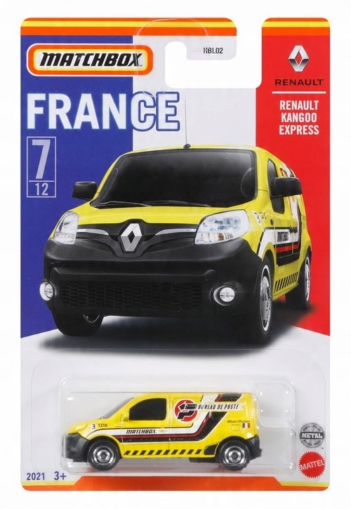 

Matchbox Samochodzik Renault Kangoo Express HBL09