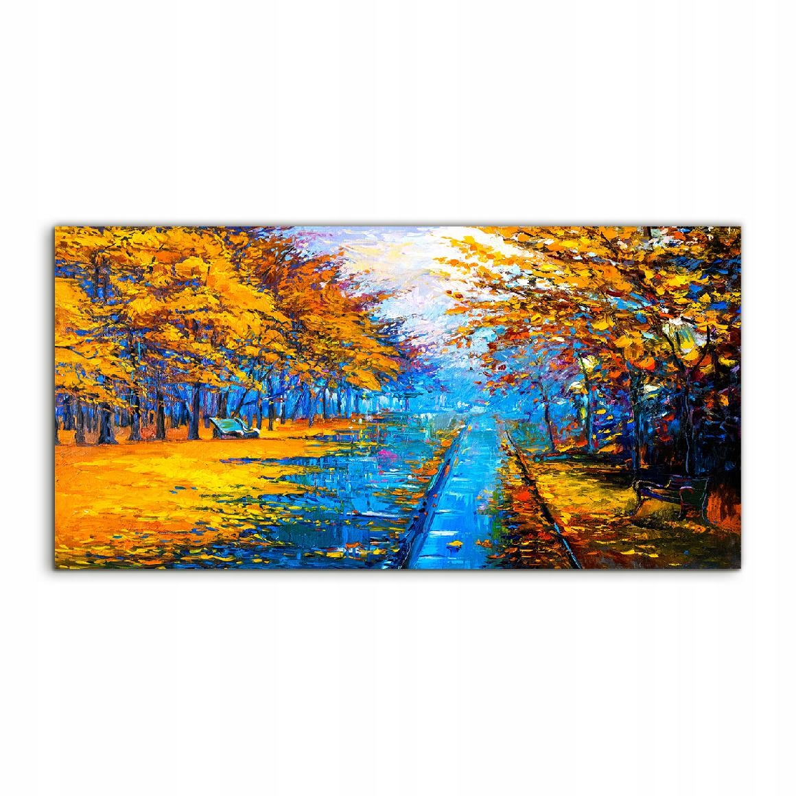 

Fotoobraz 120x60 na prezent Park Jesień Drzewa Las