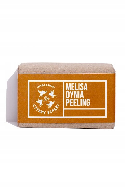 Cztery Szpaki Mydło peelingujące Melisa i Dynia 110 g