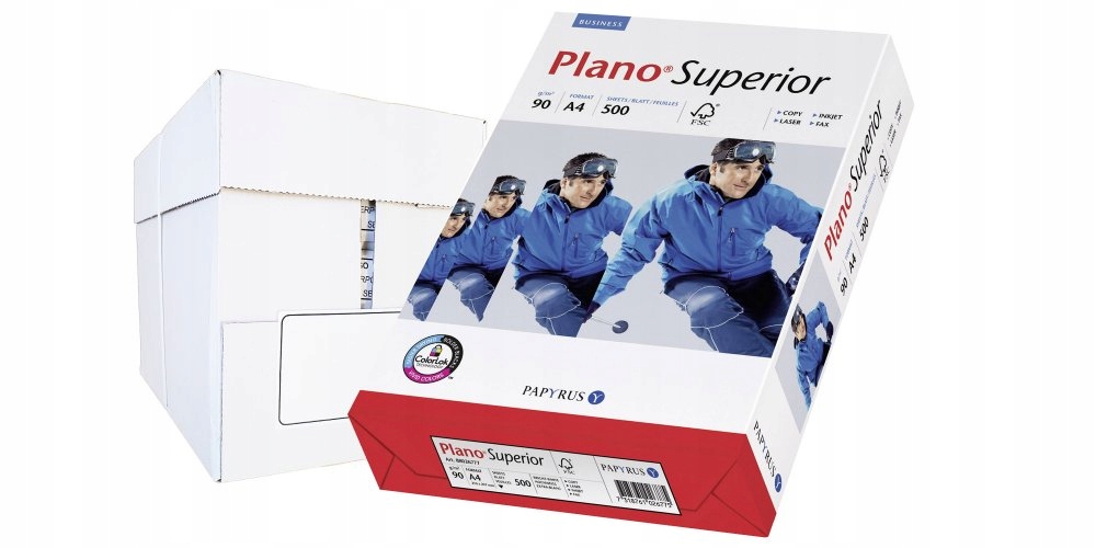 

Papier ksero biały do drukarki Plano A4 120g 5ryz