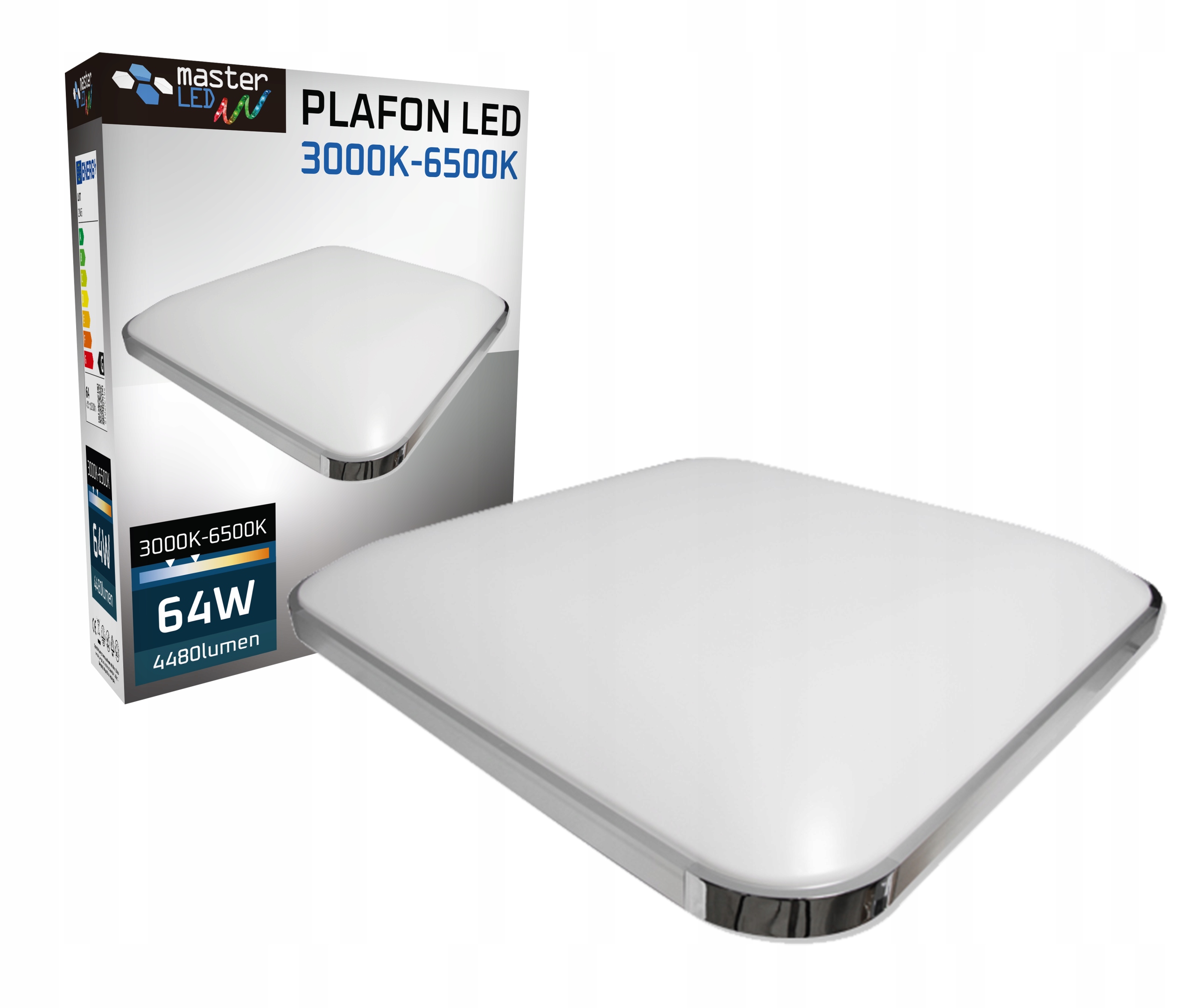 Plafon LED sufitowy oprawa LAMPA panel 64W 65cm