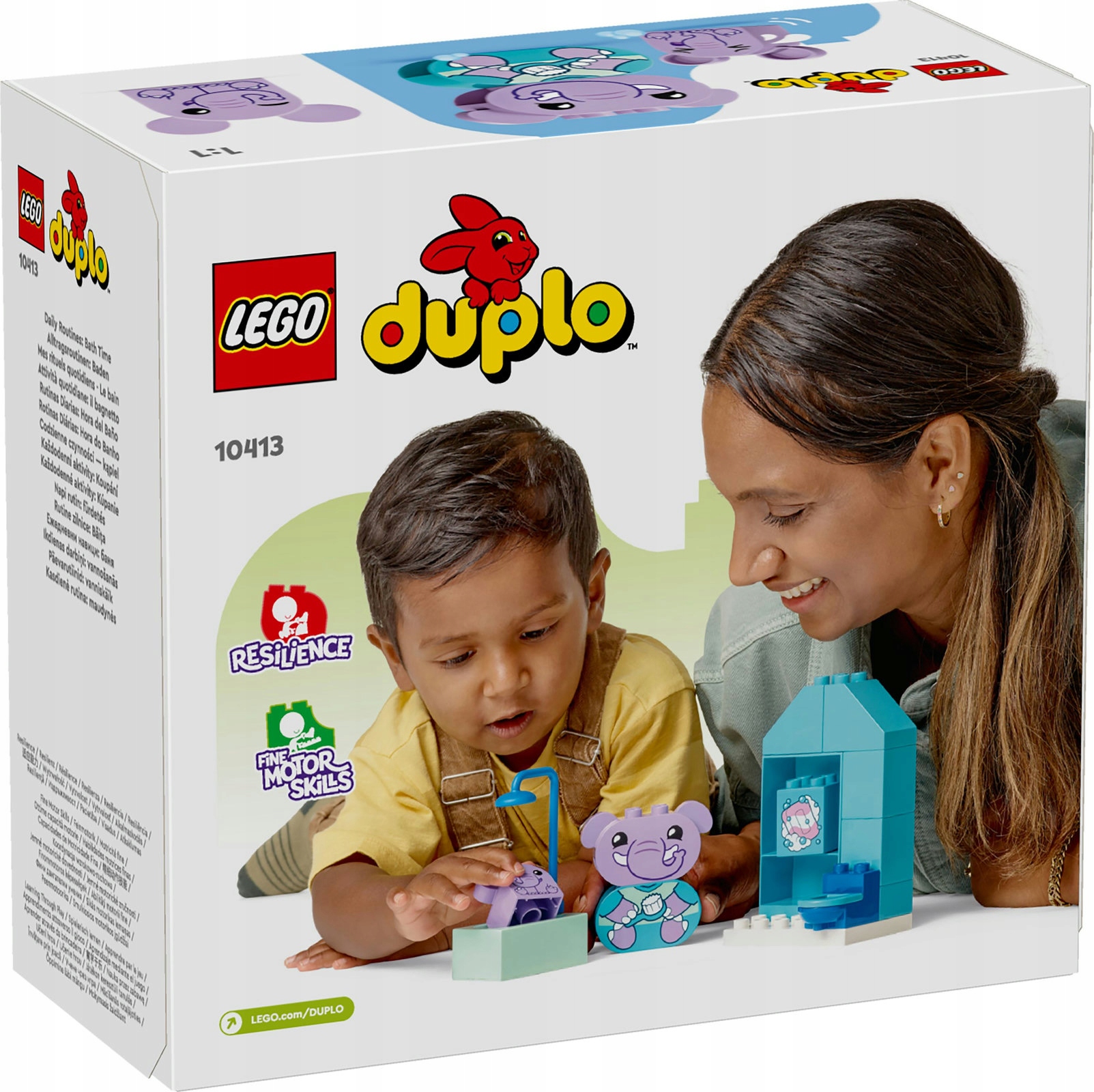 LEGO DUPLO 10413 CODZIENNE CZYNNOŚCI KĄPIEL SŁONIKA Marka LEGO
