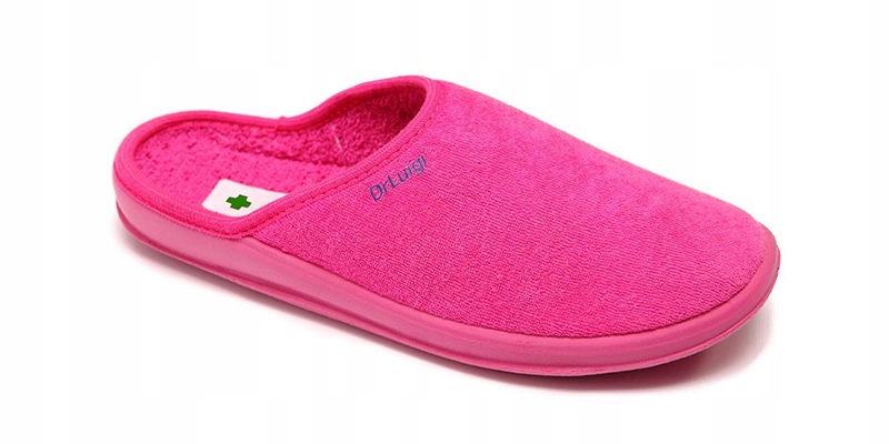 Dr Luigi-obuwie Medyczne Kapcie ROZM.40 Fuksja