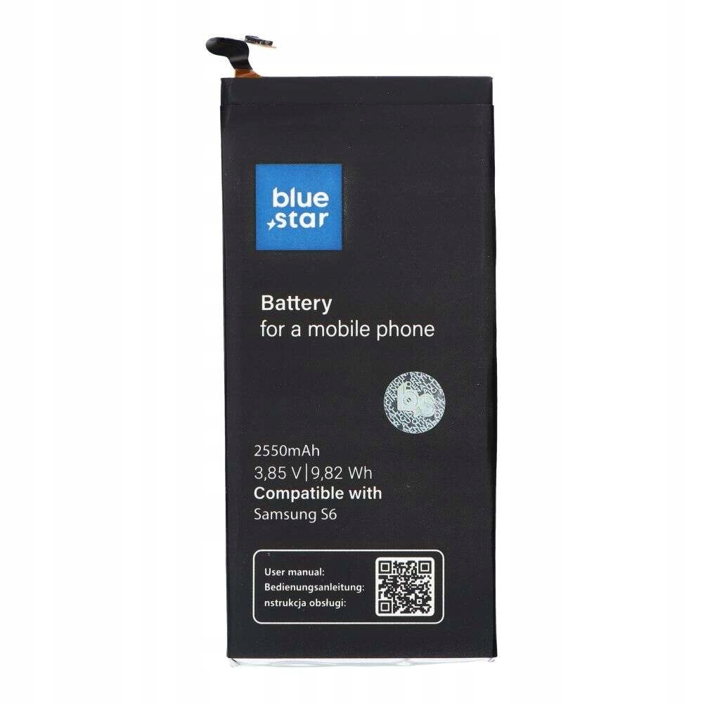 Bateria Do Samsung Galaxy S6 Blue Star 2550 mAh