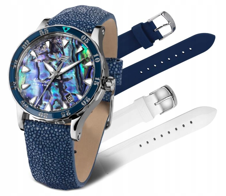 Nové originální dámské hodinky Vostok Europe NH35A-515A757 Undine řemínky