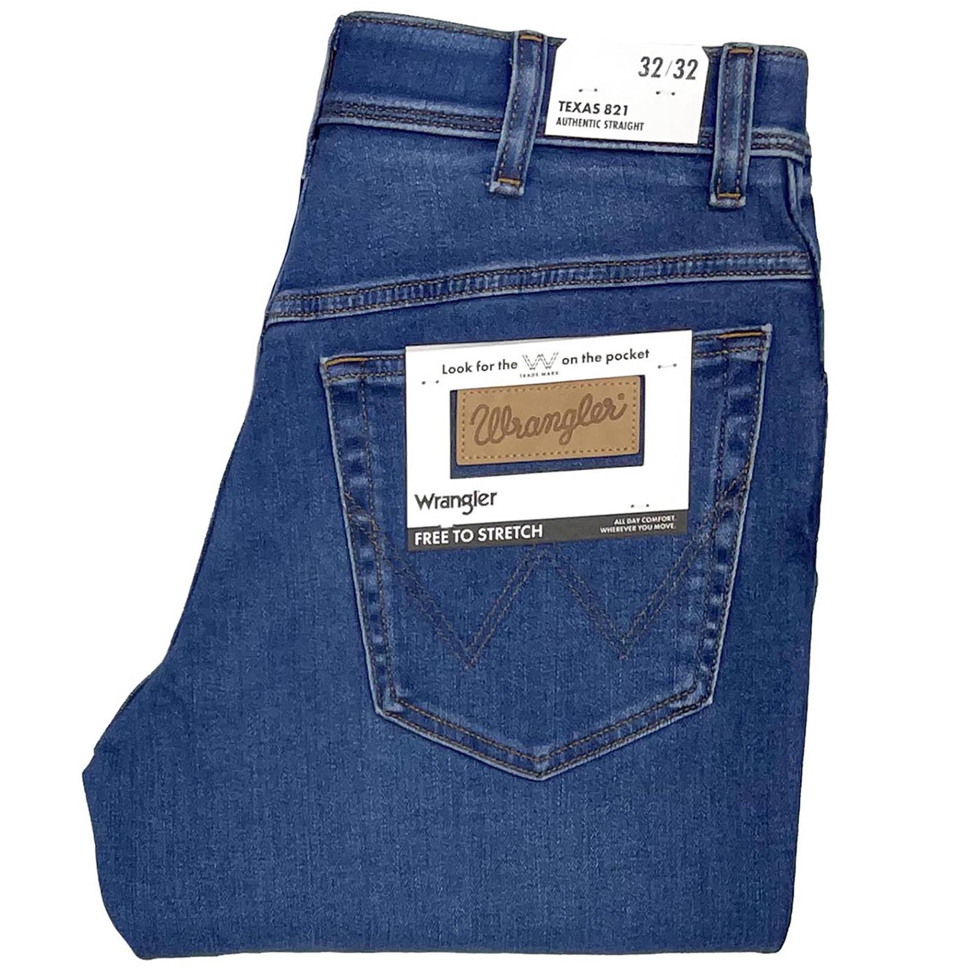 Wrangler Texas 821 Rustic pánské džíny klasické rovné W32 L32