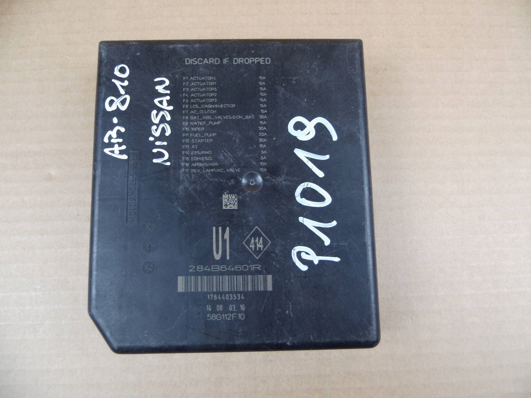 Renault Espace V module computer control unit komfortu 284B64601R